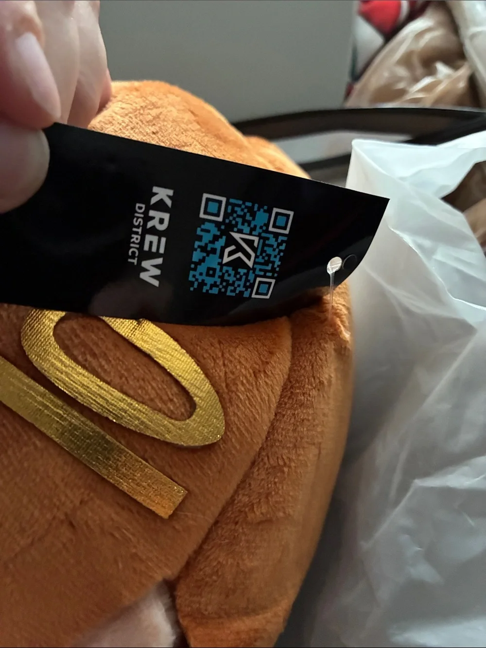 Gold Golden Glare from the KREW plush